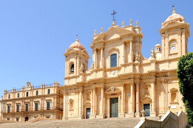 Sicilian baroque drifts in Noto for warm evenings and old-stone calm